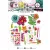 Art by Marlene Colorful Elements Matrica készlet ABM Washi Sticker Sheets 1 csomag