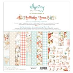   Mintay Papers Lullaby Lane Scrapbook papírkészlet  Collection Set 12" (30 cm) 12 lap