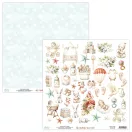 Mintay Papers Lullaby Lane Scrapbook papírkészlet  Collection Set 12" (30 cm) 12 lap