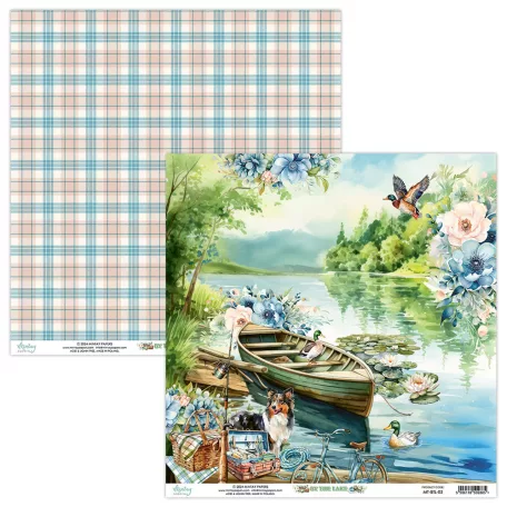 Mintay Papers By The Lake Scrapbook papír 3 12" (30 cm) 1 ív