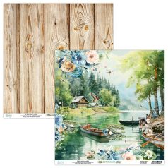   Mintay Papers By The Lake Scrapbook papírkészlet  Collection Set 12" (30 cm) 12 lap