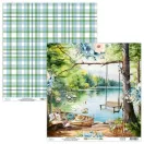 Mintay Papers By The Lake Scrapbook papírkészlet  Collection Set 12" (30 cm) 12 lap