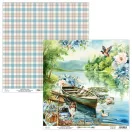Mintay Papers By The Lake Scrapbook papírkészlet  Collection Set 12" (30 cm) 12 lap