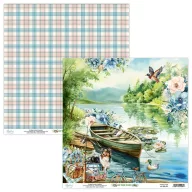   Mintay Papers By The Lake Scrapbook papírkészlet  Collection Set 12" (30 cm) 12 lap