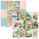 Mintay Papers By The Lake Scrapbook papírkészlet  Collection Set 12" (30 cm) 12 lap