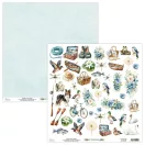 Mintay Papers By The Lake Scrapbook papírkészlet  Collection Set 12" (30 cm) 12 lap