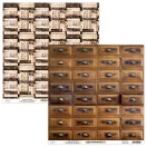 Mintay Papers Academia Scrapbook papírkészlet  Collection Set 12" (30 cm) 12 lap