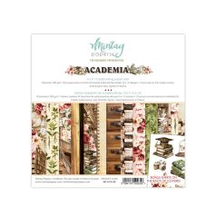   Mintay Papers Academia Scrapbook papírkészlet  Paper Pad 6" (15 cm) 24 lap