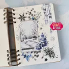 Craft & You Szilikonbélyegző Snowflakes Clear Stamps (1 db)