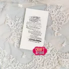 Craft & You Szilikonbélyegző Newspaper Clear Stamps (1 db)