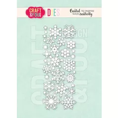   Craft & You Vágósablon Small Snowflakes Cutting Dies (1 csomag)