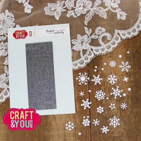 Craft & You Vágósablon Small Snowflakes Cutting Dies (1 csomag)