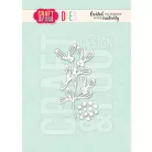 Craft & You Vágósablon Sprig of Mistletoe Cutting Dies (1 csomag)