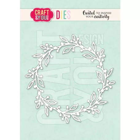 Craft & You Vágósablon Delicate Wreath Cutting Dies (1 csomag)