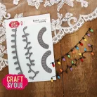 Craft & You Vágósablon Christmas Lights Cutting Dies (1 csomag)