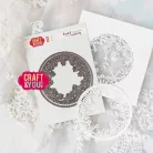 Craft & You Vágósablon Round Snowflakes Frame Cutting Dies (1 csomag)