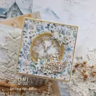 Craft & You Vágósablon Round Snowflakes Frame Cutting Dies (1 csomag)