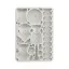 Stamperia Old Lace Szilikon öntőforma A5 Mannequins and Corsets Silicon Mould (1 db)