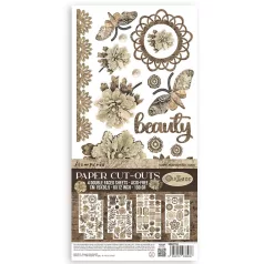 Stamperia Old Lace Kivágóív Paper cut-outs (4 ív)