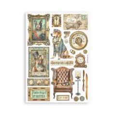 Stamperia Alterego Washi matrica Washi Pad (8 ív)