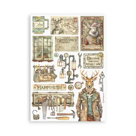 Stamperia Alterego Washi matrica Washi Pad (8 ív)