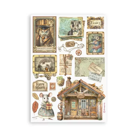 Stamperia Alterego Washi matrica Washi Pad (8 ív)