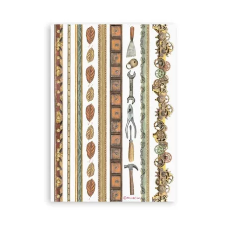 Stamperia Alterego Washi matrica Washi Pad (8 ív)