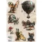 Alchemy of Art Rizspapír A4 - Steampunk Time - 3 - Rice Paper (1 ív)