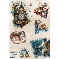   Alchemy of Art Rizspapír A4 - Alice - 3 - Rice Paper (1 ív)