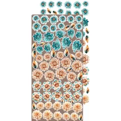   Craft O'Clock Kivágóív Vintage Heaven Flowers & More Extras to Cut Set (18 ív)