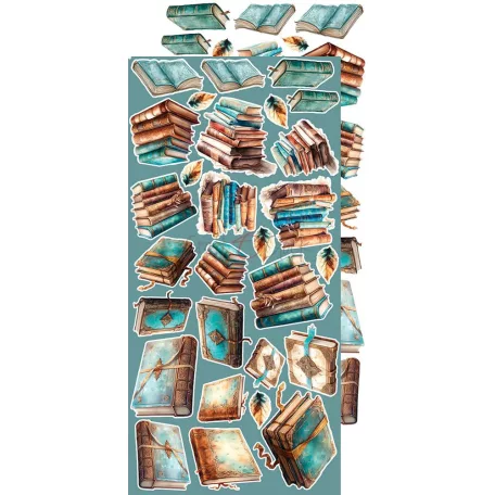 Craft O'Clock Kivágóív Vintage Heaven Vintage Extras to Cut Set (18 ív)