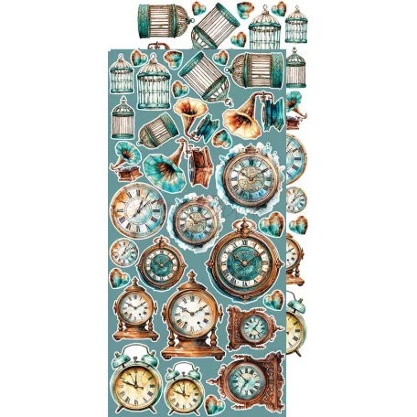 Craft O'Clock Kivágóív Vintage Heaven Vintage Extras to Cut Set (18 ív)