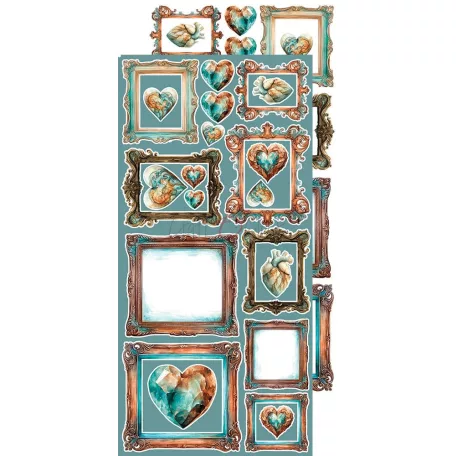 Craft O'Clock Kivágóív Vintage Heaven Vintage Extras to Cut Set (18 ív)