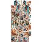 Craft O'Clock Kivágóív Vintage Heaven Mix Extras to Cut Set (18 ív)