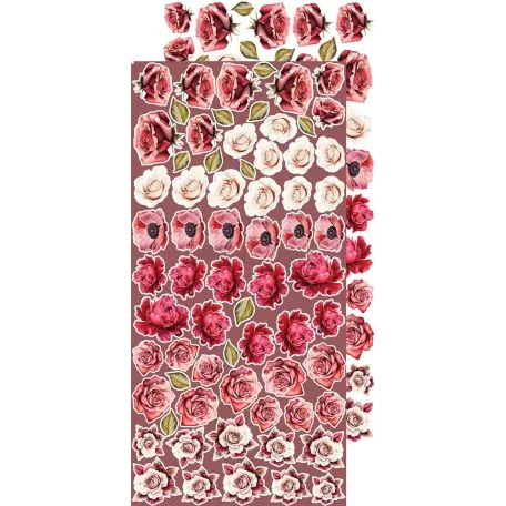 Craft O'Clock Kivágóív Savor the Moment Flowers & More Extras to Cut Set (18 ív)