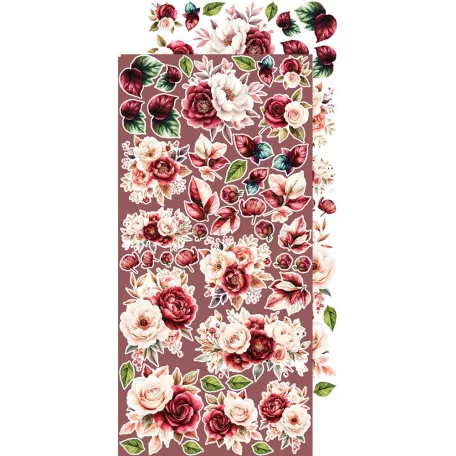 Craft O'Clock Kivágóív Savor the Moment Flowers & More Extras to Cut Set (18 ív)