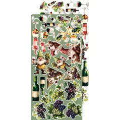   Craft O'Clock Kivágóív Savor the Moment Moment Extras to Cut Set (18 ív)