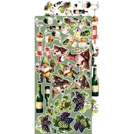 Craft O'Clock Kivágóív Savor the Moment Moment Extras to Cut Set (18 ív)