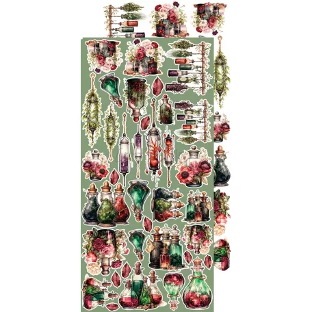 Craft O'Clock Kivágóív Savor the Moment Moment Extras to Cut Set (18 ív)