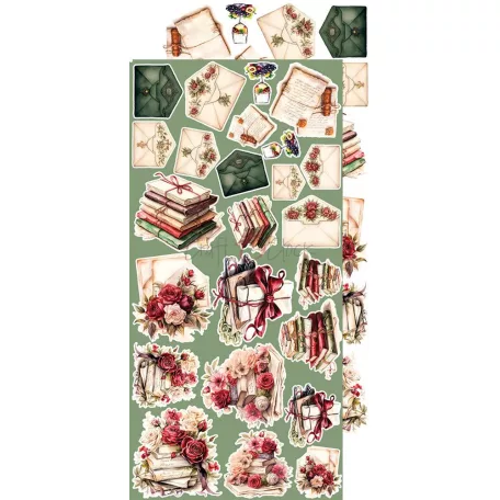 Craft O'Clock Kivágóív Savor the Moment Moment Extras to Cut Set (18 ív)