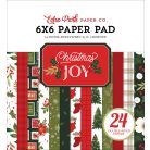 Echo Park Christmas Joy Scrapbook papírkészlet 6" (15 cm) Paper Pack (24 lap)
