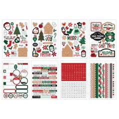   Echo Park Baking Spirits Bright Matrica készlet Sticker Book (16 ív)