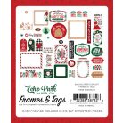 Echo Park Baking Spirits Bright Kivágatok Frames & Tags (1 csomag)