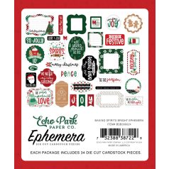   Echo Park Baking Spirits Bright Kivágatok Ephemera (1 csomag)