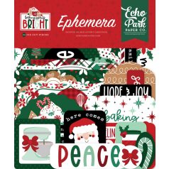   Echo Park Baking Spirits Bright Kivágatok Ephemera (1 csomag)