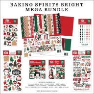   Echo Park Baking Spirits Bright Scrapbook alkotócsomag 12" (30 cm) Mega Bundle (1 csomag)