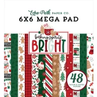   Echo Park Baking Spirits Bright Scrapbook papírkészlet 6" (15 cm) Paper Pack (48 lap)