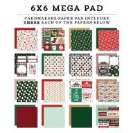   Echo Park Baking Spirits Bright Scrapbook papírkészlet 6" (15 cm) Paper Pack (48 lap)