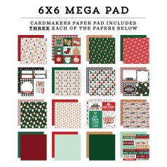   Echo Park Baking Spirits Bright Scrapbook papírkészlet 6" (15 cm) Paper Pack (48 lap)