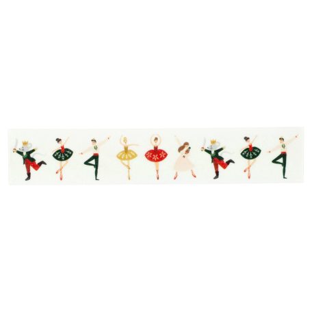 Echo Park Nutcracker Christmas Dance And Twirl Dekorációs ragasztószalag Washi Tape (1 db)